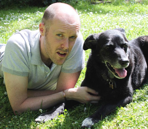 ben and parsley the collie cross